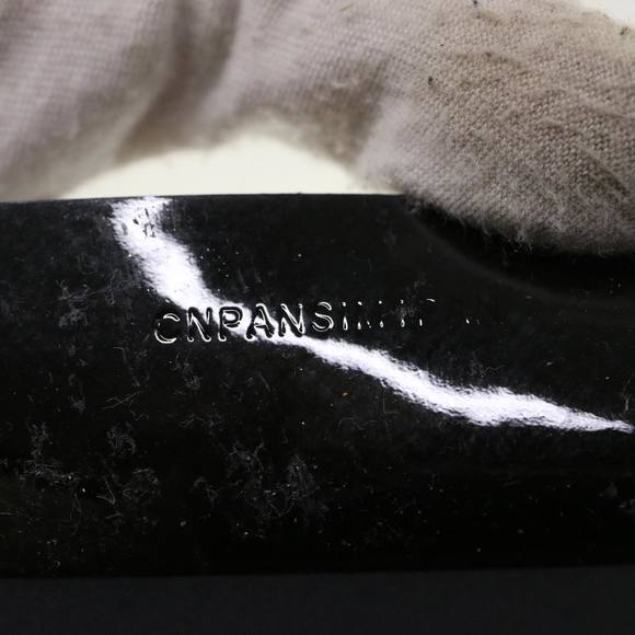 BURBERRY Nova Check Tote Bag PVC Leather Beige Auth yk7756 - Picture 11 of 16